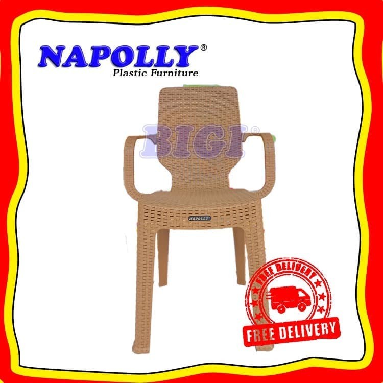 NAPOLLY KURSI PLASTIK NAPOLLY 2R3 ARM