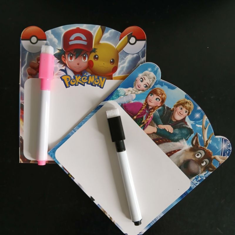 

papan tulis anak 1pcs white board 13x12cm