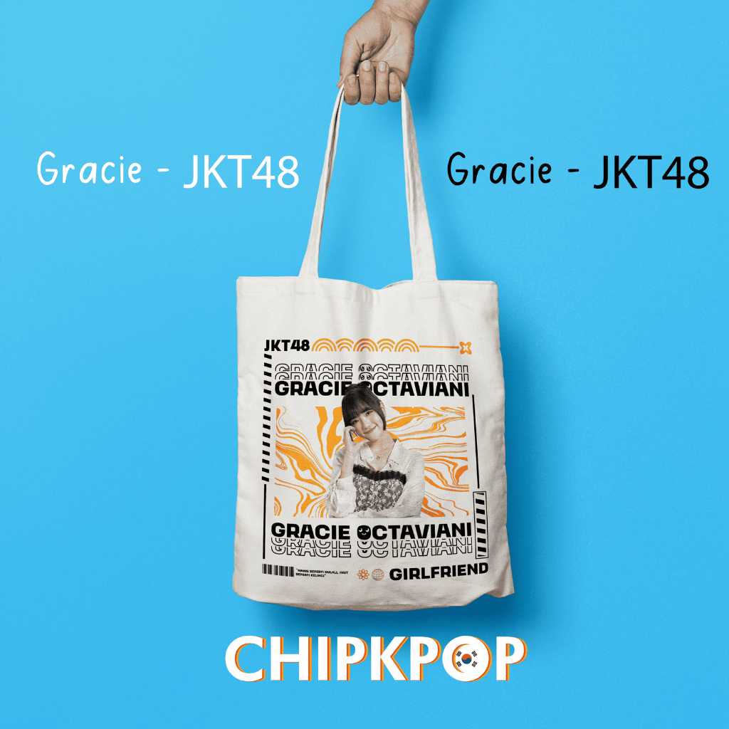 [PAKET SET GRACIE] [JKT48] I TOTEBAG OSHI GRACIE JKT 48 FANMADE BISA COD I TOTEBAG JKT 48 OSHI GRACI