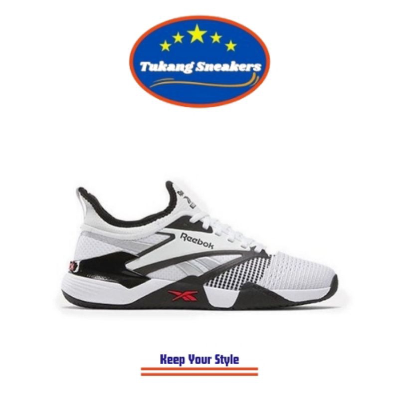 Sepatu Tenis Pria Reebok Nano Court - Black REET00212265