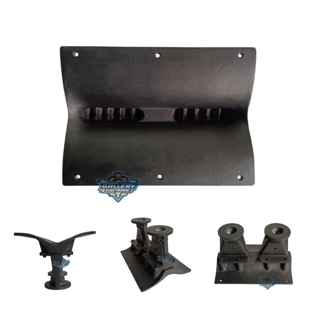 Corong Tweeter Model TARRA Ukuran 19x27 cm / Horn Twiter TARA Double Multi Drat Baut Bahan Cor Diral