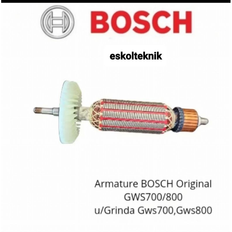 Armature BOSCH ORIGINAL GWS 700,GWS 800/Angker Gerinda BOSCH GWS 700