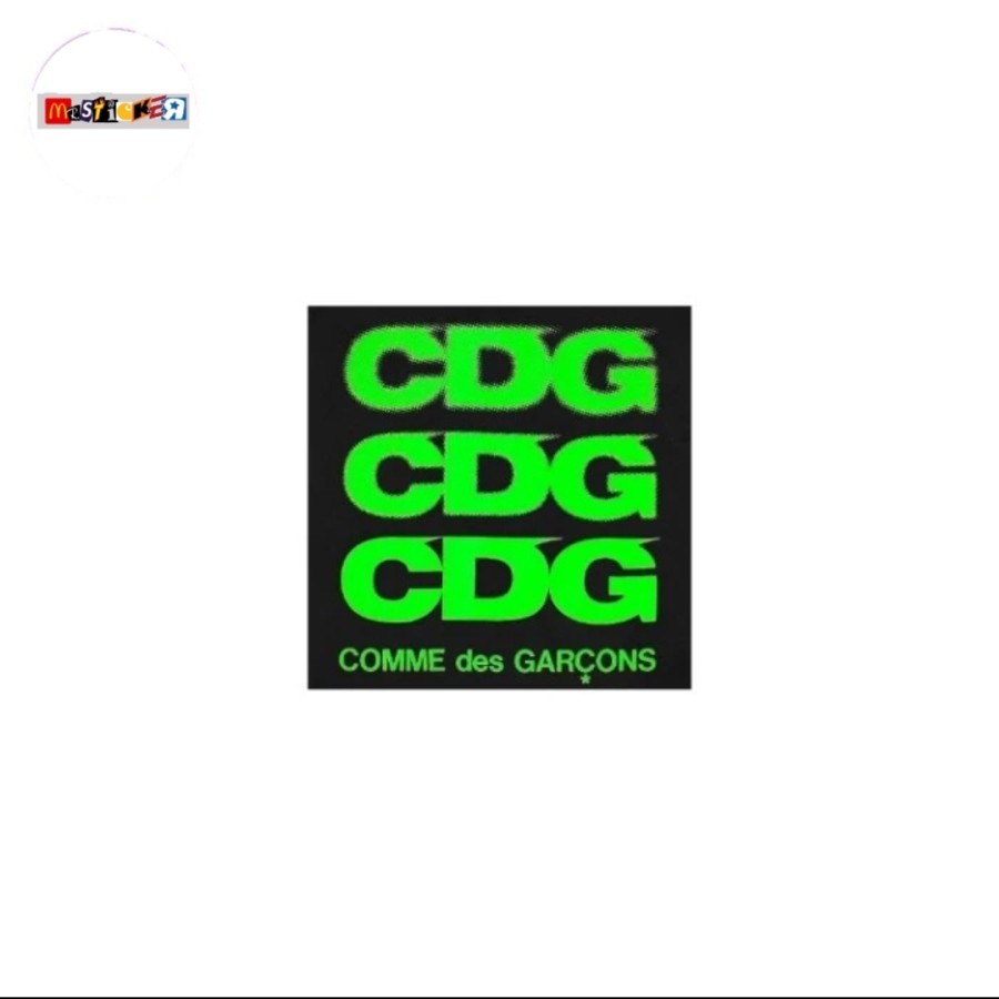 

sticker CDG comme des garcons logo stiker Japan