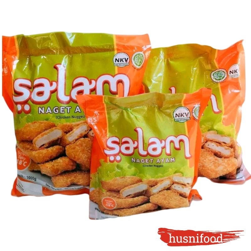 

Salam Chicken Nuget Ayam 250 gr / 500 gr