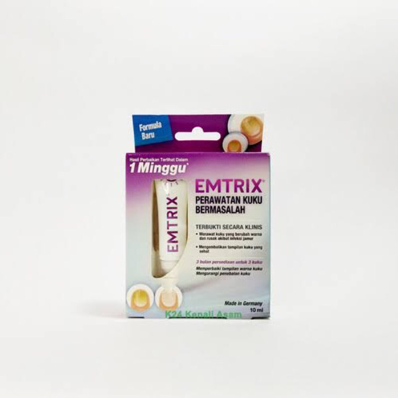 Emtrix 10ml | Emtrix Gel | Perawatan Jamur Kuku | Obat Kuku Rusak | Penghilang Jamur Kuku