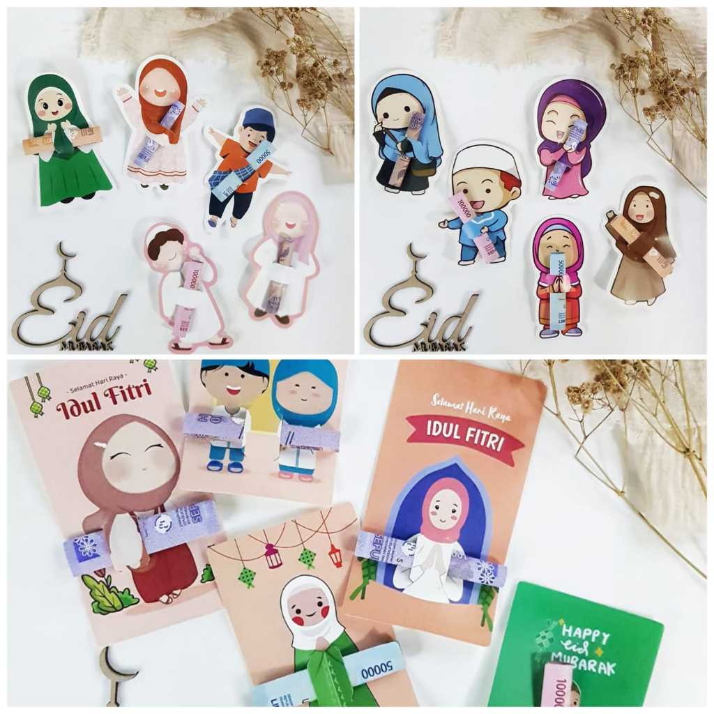 

(ISI 10 PCS) Amplop Karakter Lebaran 2025 / Amplop Lebaran Karakter Lucu / Amplop Karakter Lebaran Idul Fitri 2025