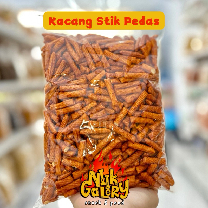 

Kacang stik pedas 500gr