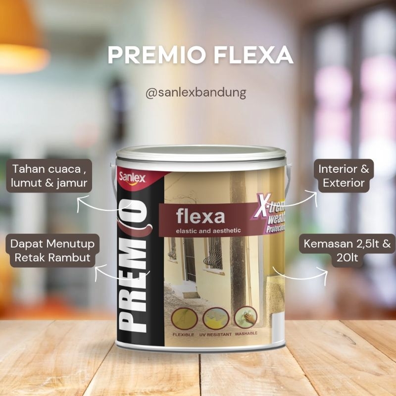 Cat Tembok Premio Flexa 2,5lt