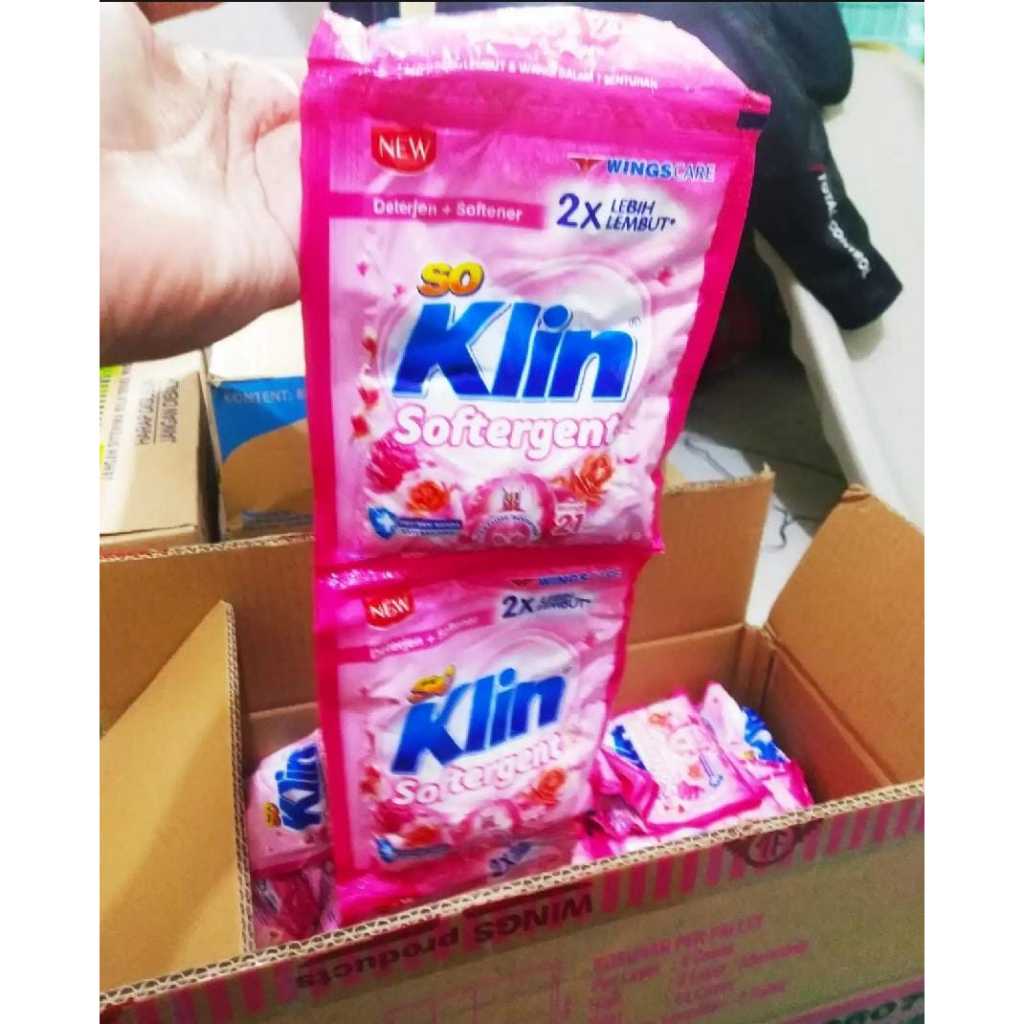 SOKLIN SOFTERGENT BUBUK RENCENG ISI 6 PCS