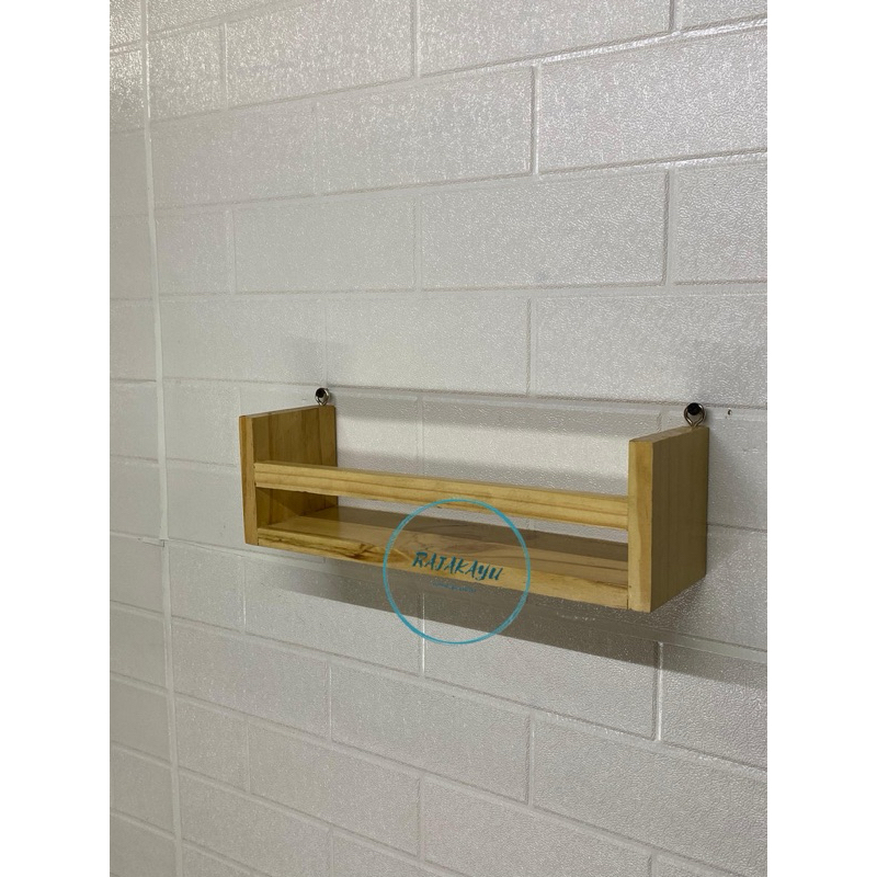 Rak Bumbu Serbaguna Kayu Jati Belanda