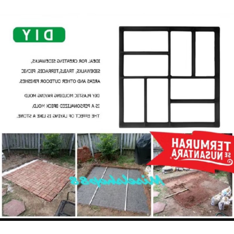 CETAKAN PAVING BLOK MOTIF