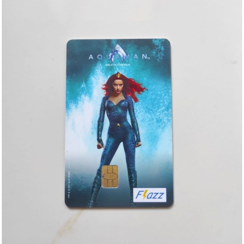 Kartu Flazz BCA kartu tol parkir  Aquaman meera Gen 1