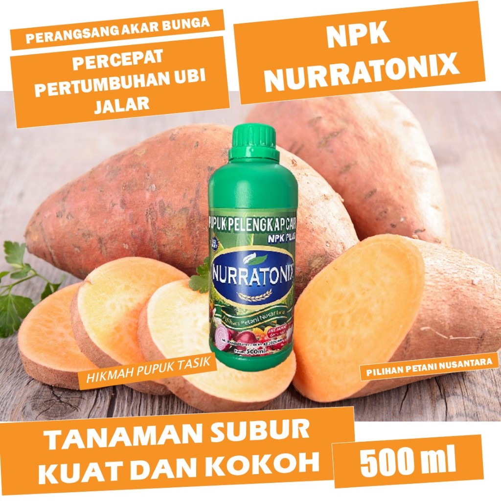 COD NPK NURRATONIX 500 ML pupuk ubi jalar kuning musim hujan - pupuk ubi jalar yang bagus PALING AMP