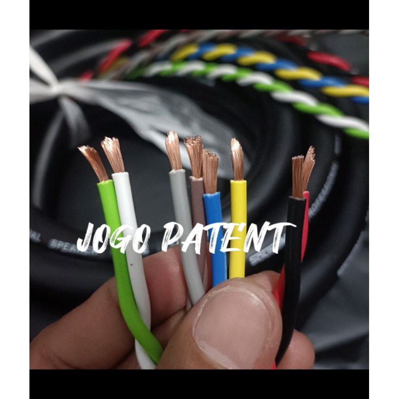 10 METER KABEL SPEAKER DUSENBERG 8X2.5MM LENGKAP DENGAN JACK SPEAKON ORIGINAL