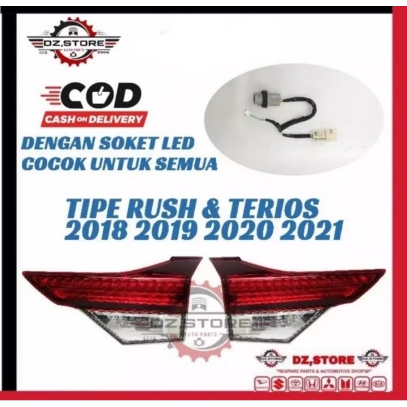 Stoplamp All New Rush Terios 2018 2019 2020 2021 2022 2023 2024 original lampu rem Terios new lampu 