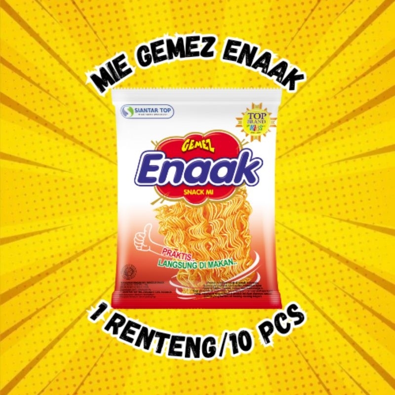 

Mie Gemes Enaak Renteng 10 PCS