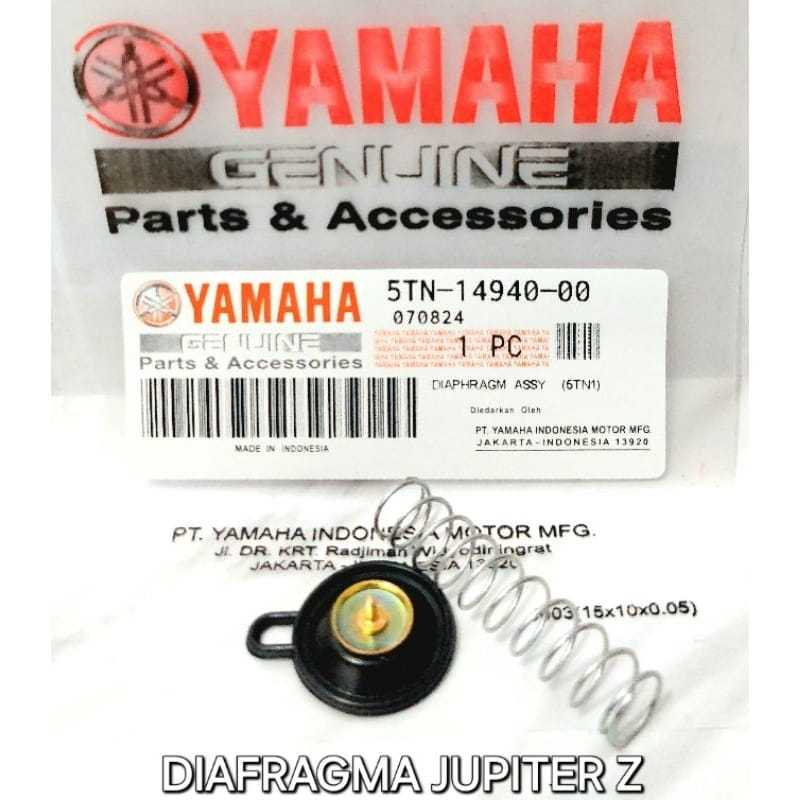 KARET DIAFRAGMA JUPITER Z VEGA ZR 5TN-14940-00 ORIGINAL