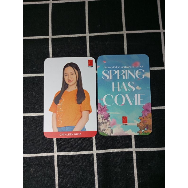 Photocard Cathy JKT48 Spring Has Come