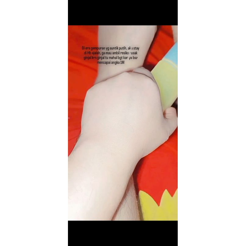 Hb untuk kulit yang susah putih