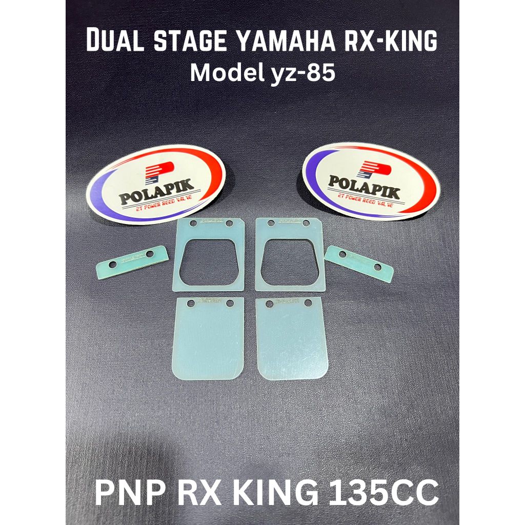 Lidah Membran Dualstage RX-King Model YZ85 Reed valve Dualstage Yamaha Rx-king 135cc model yx85