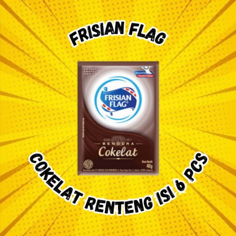 

Frisian Flag Cokelat Renteng Isi 6 PCS