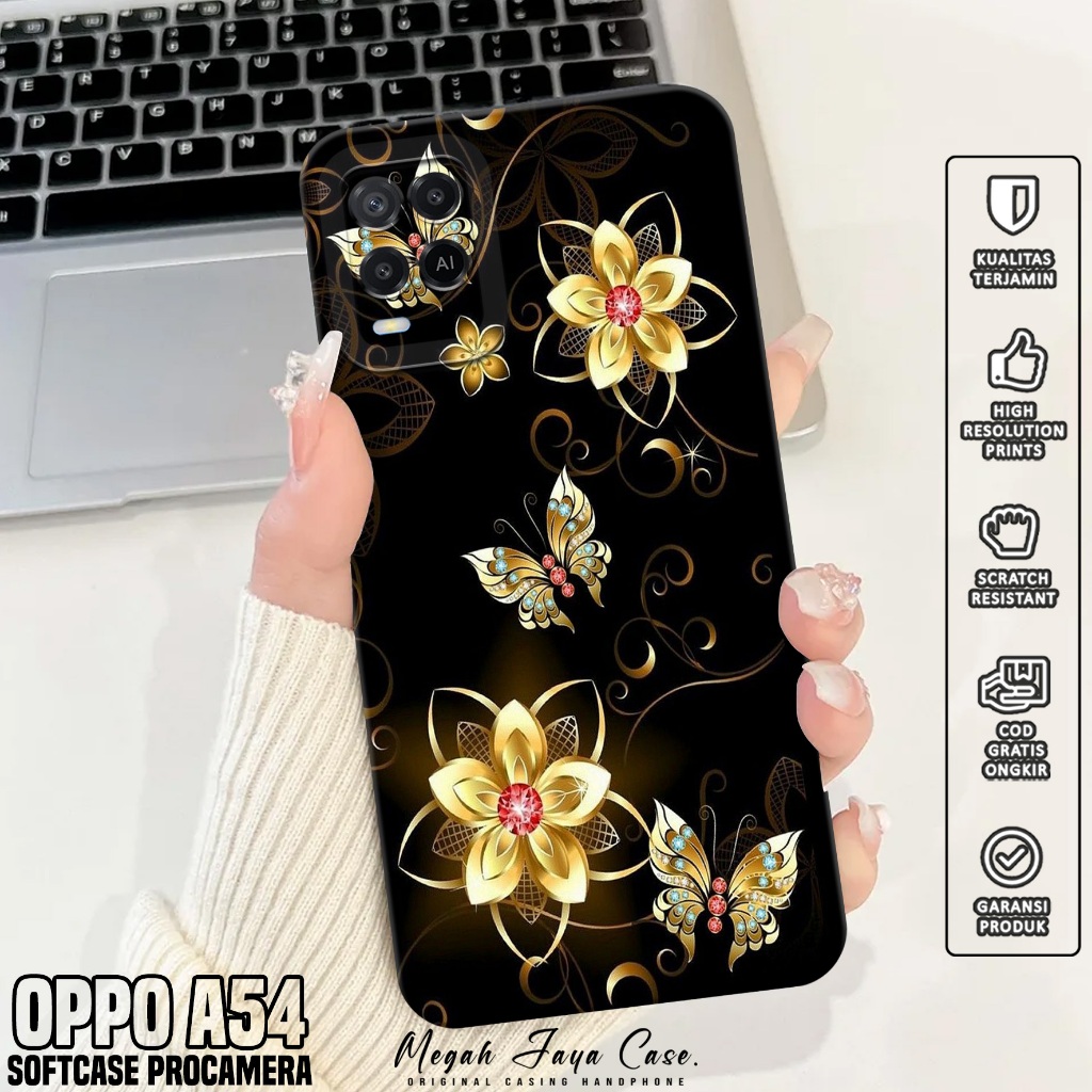 Softcase Hp Oppo A54 - Casing Oppo A54 Motif KP - Silikon Hp Oppo A54 - Case Hp Oppo A54 - Pelindung