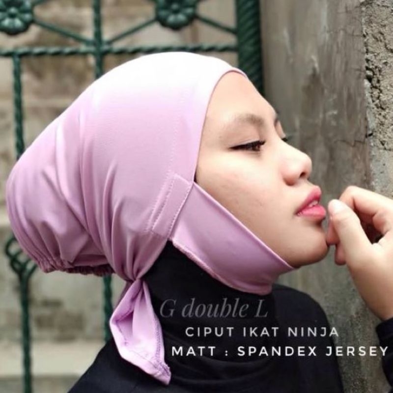 Inner hijab syar'i /ciput dagu syar'i tali belakang