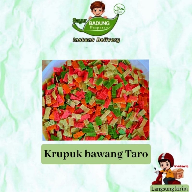 

Krupuk Bawang taro_ Badung