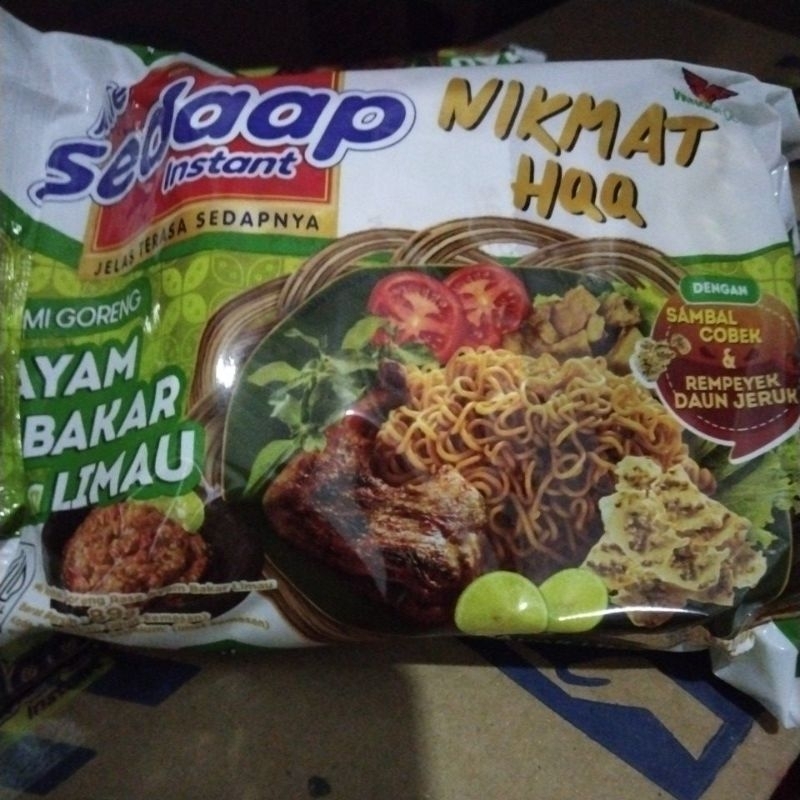 

Mie Goreng Sedaap Ayam Bakar Limau