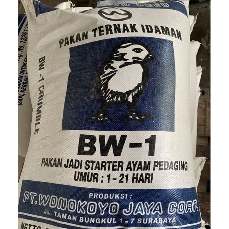 BW-1 Wonokoyo Pakan Ternak Pur Ayam Anakan 10Kg