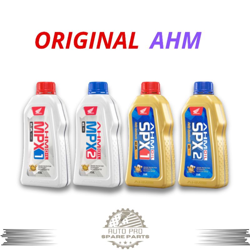 Terbaru Oli AHM 100% ORIGINAL - MPX1 MPX2 SPX2 - Oli Matic Bebek Sport Murah