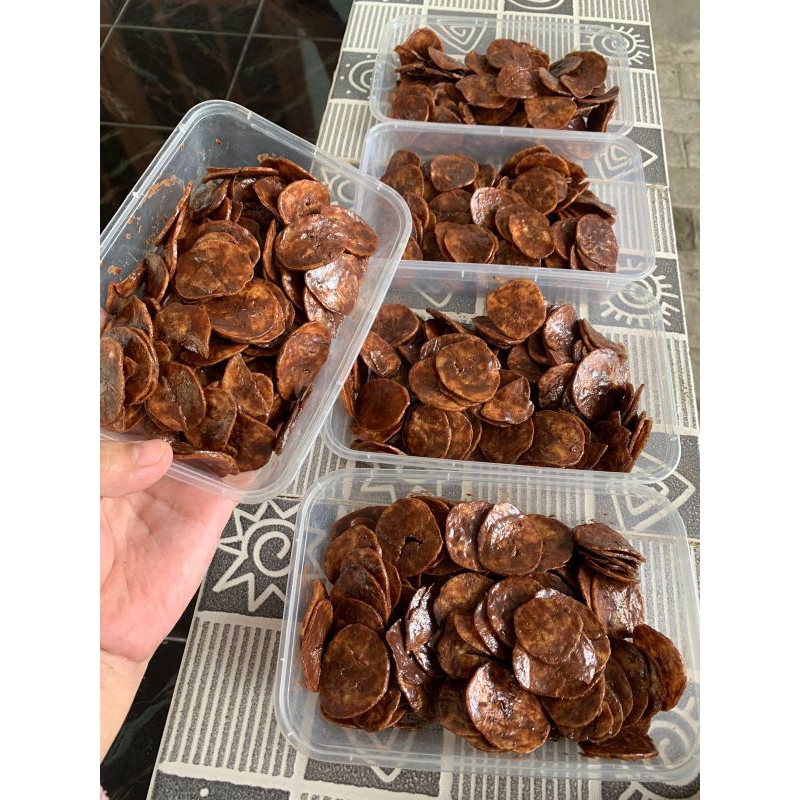 

Keripik pisang coklat lumerrr