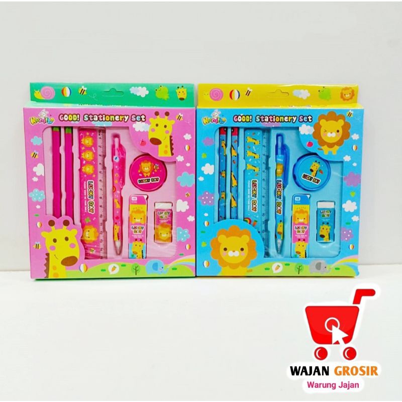 

Alat Tulis Set 9in1 / Alat Tulis Karakter / Alat Tulis Anak Sekolah