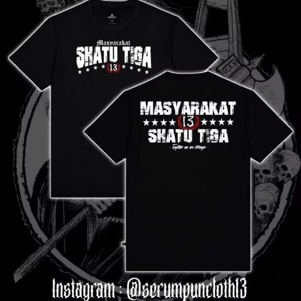 Kaos PRSH (Masyarakat Shatu Tiga) Kaos Rumpun Setia Hati - SH Rumpun