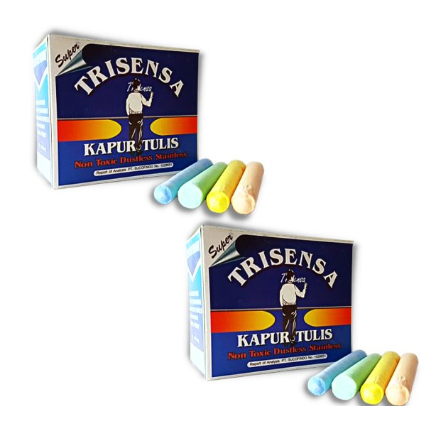 

KAPUR TULIS WARNA WARNI TRISENSA