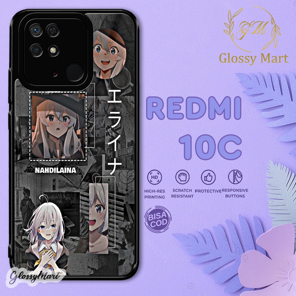 Case Xiaomi Redmi 10C [ ANIME CUTE ] Casing Hp Redmi 10C  Hardcase Softcase Premium Glossy