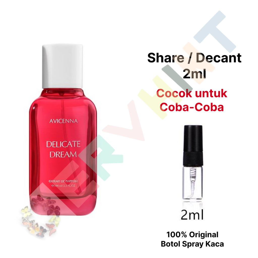 [Share / Decant] Avicenna Delicate Dream XDP Extrait de Parfum Perfume Parfume Wanita dengan Aroma W