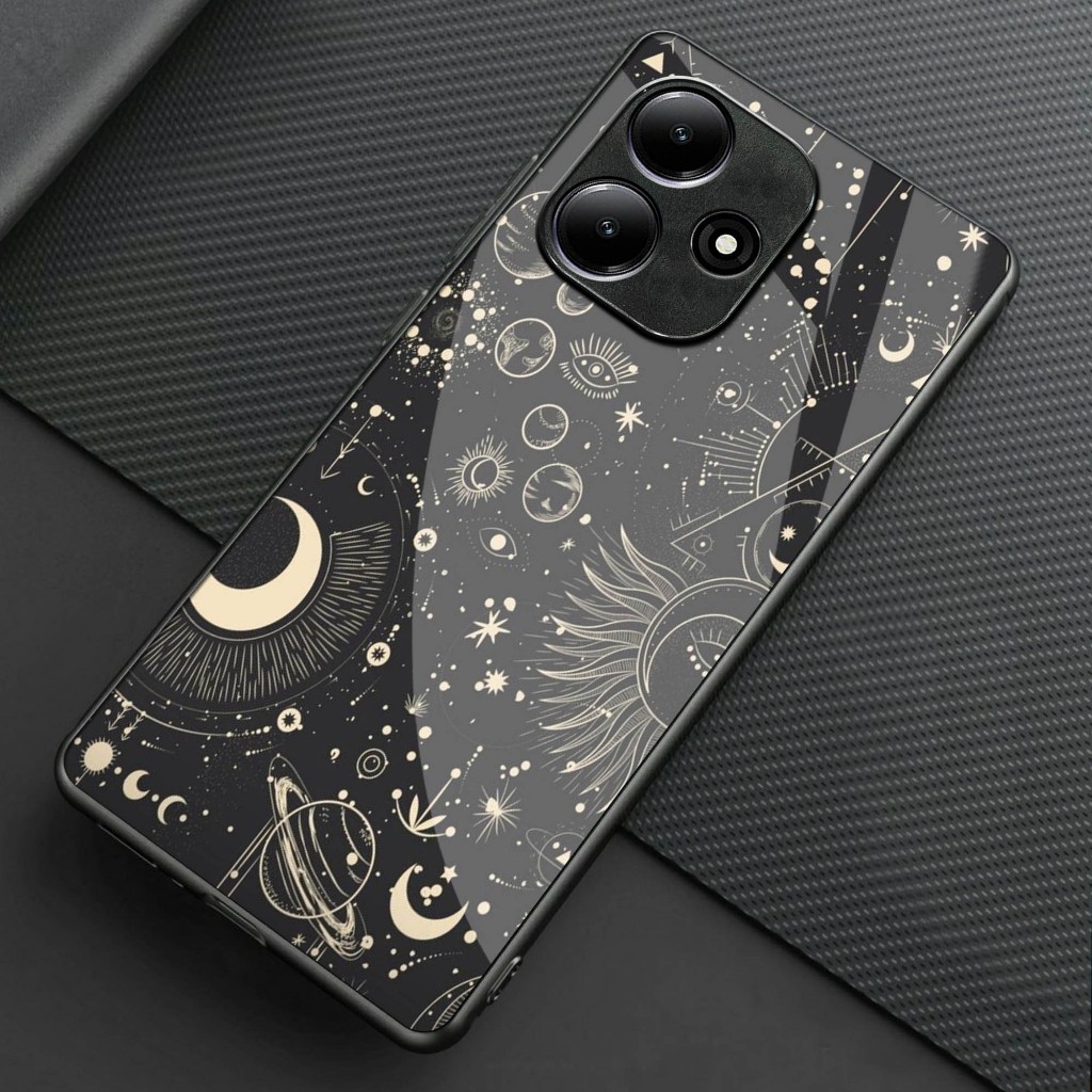 Softcase Kaca Kilau For ITEL A70 - Pelindung Handphone ITEL A70 - Casing HP ITEL A70 -A151