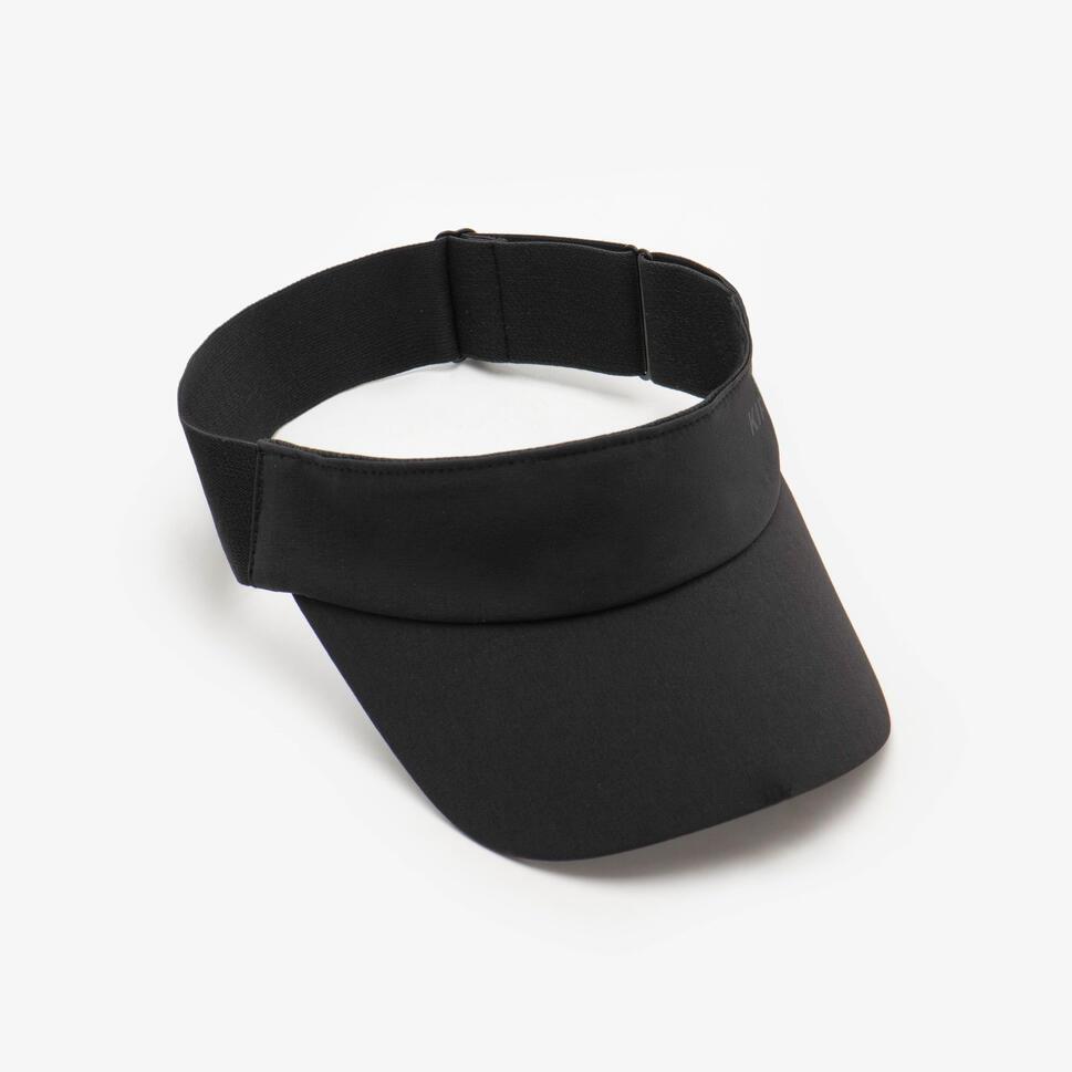 Decathlon KIPRUN Topi Lari Visor V2 - Hitam - 8841147