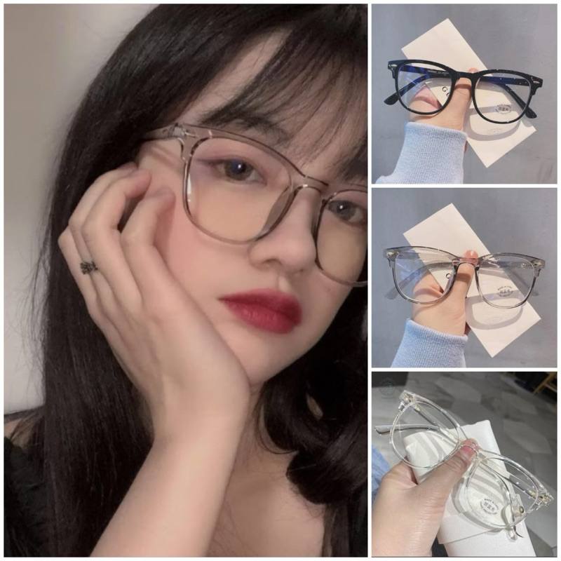 Kacamata Anti Radiasi Persegi / Kacamata Fashion / Kacamata Frame Persegi