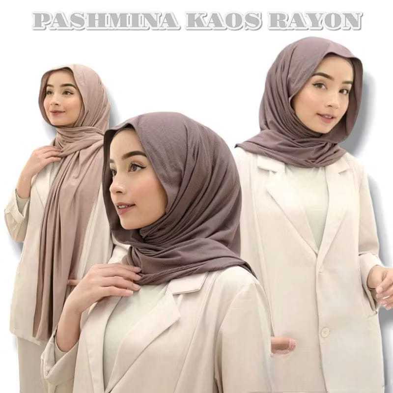 PASHMINA KAOS/PASHMINA KAOS RAYON SUPER/ PASHMINA OMAN (TURKEY SHAWL)