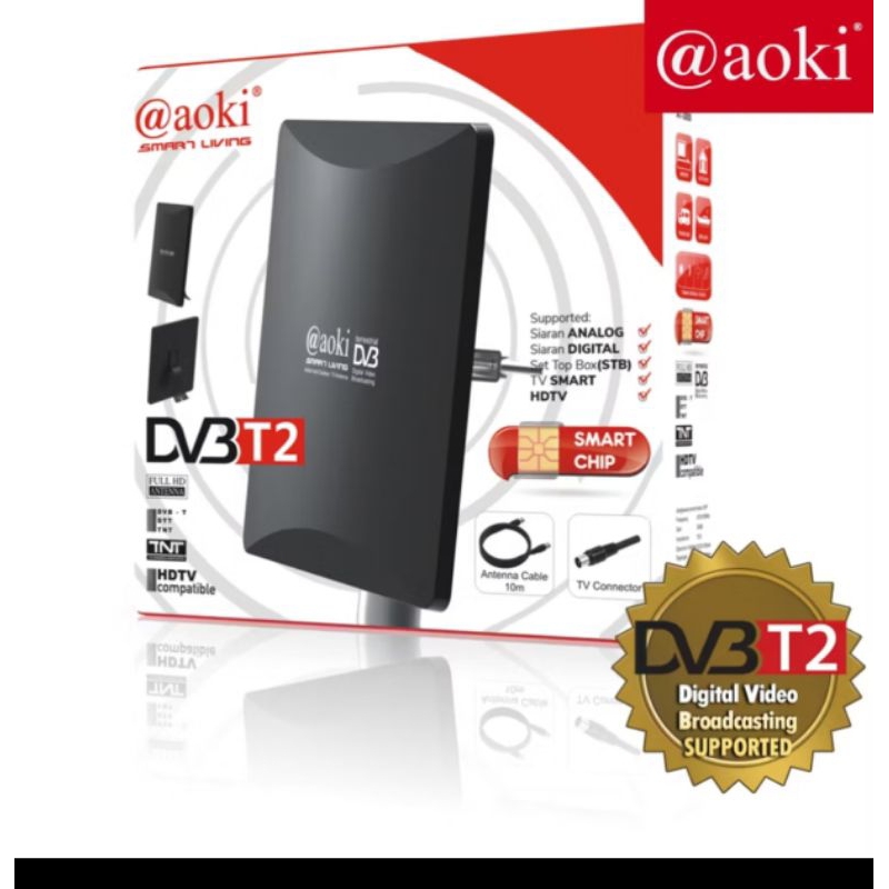 Antena Aoki digital untuk indoor/outdoor