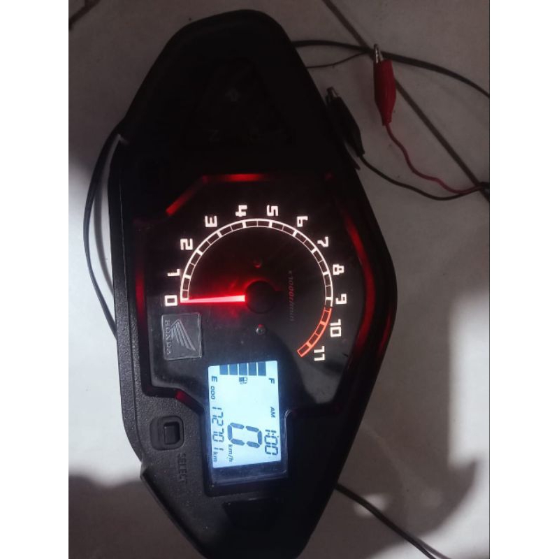speedometer megapro mono karbu