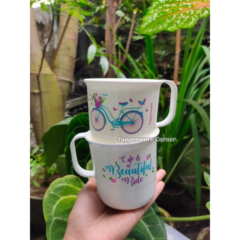 TUPPERWARE // Tempat Minum//Gelas Kecil // BICYCLE MUG