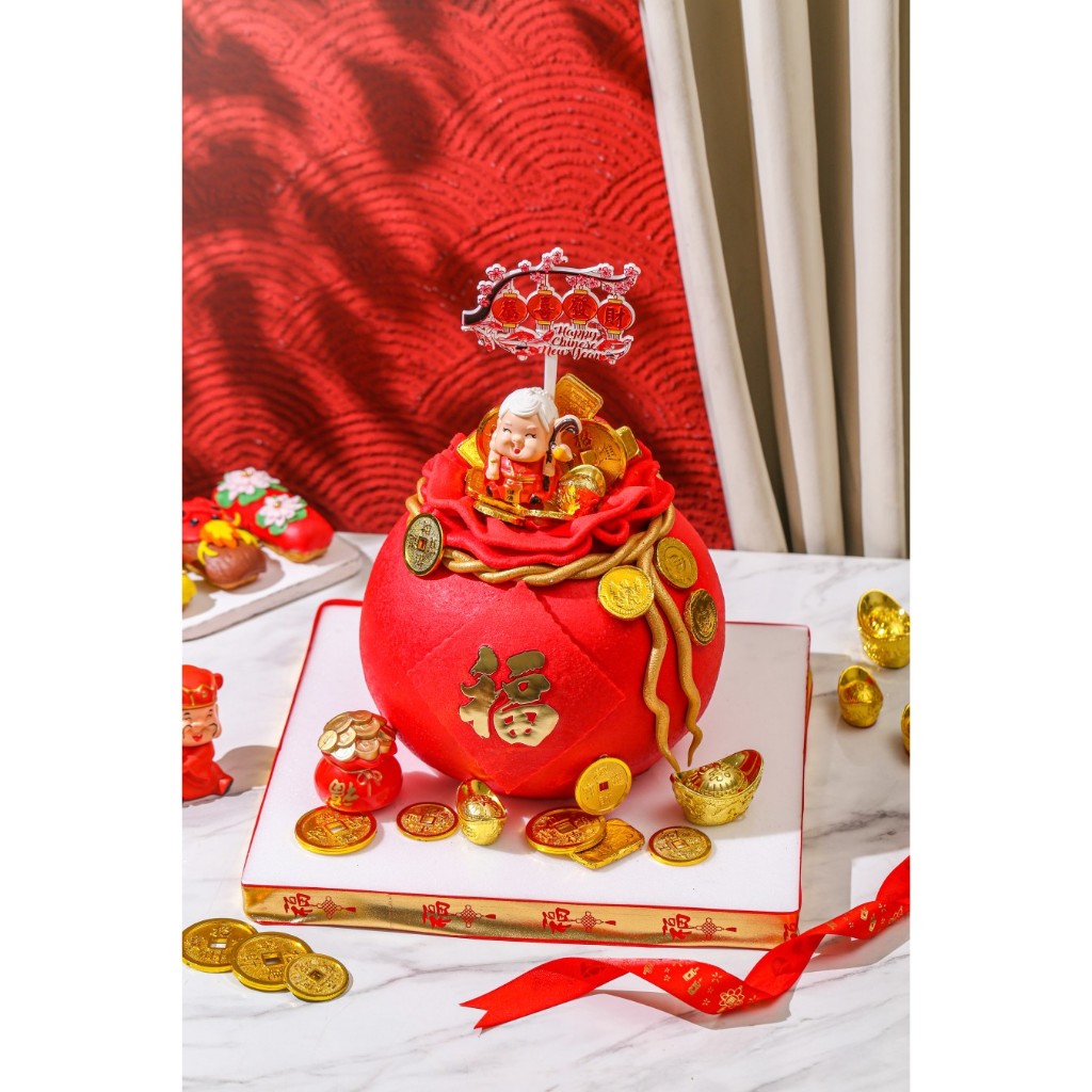

CNY 2025/Prosperity Pot Cake/Imlek/Kue Imlek/Hampers/Parcel