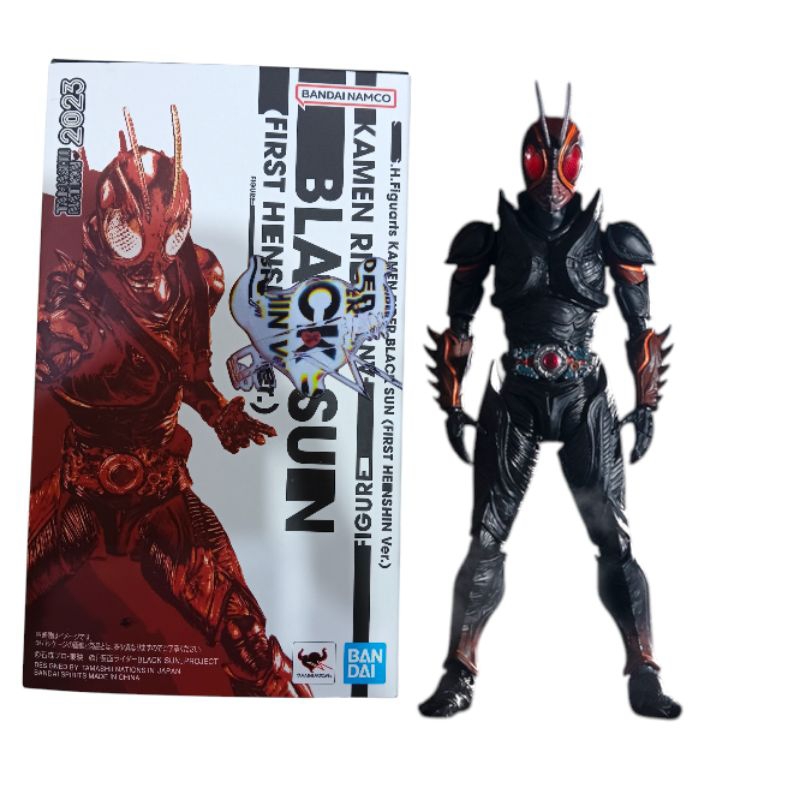 Action Figure Anime Kamen Rider Black Sun First Henshin Tamashii Nation Collection Mainan Anak
