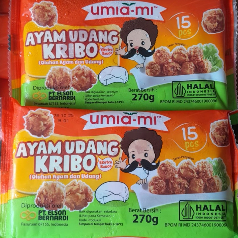 

Ayam Udang Kribo Umia Mi isi 15 pcs