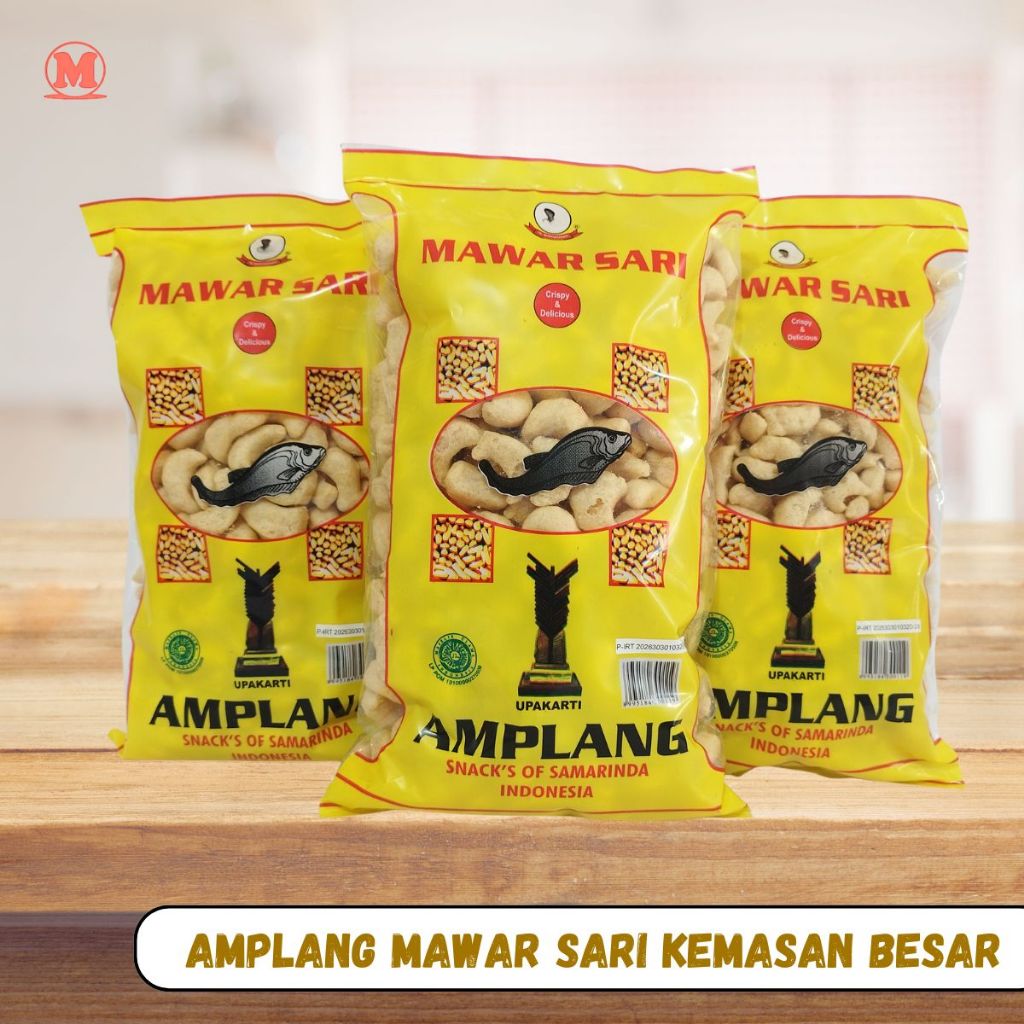

Amplang Mawar Sari Kemasan Plastik Besar