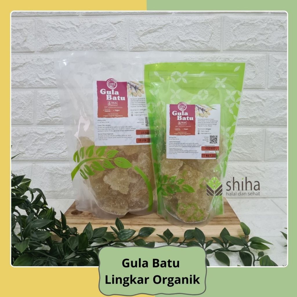 

SHIHA - Gula Batu Alami - Lingkar Organik