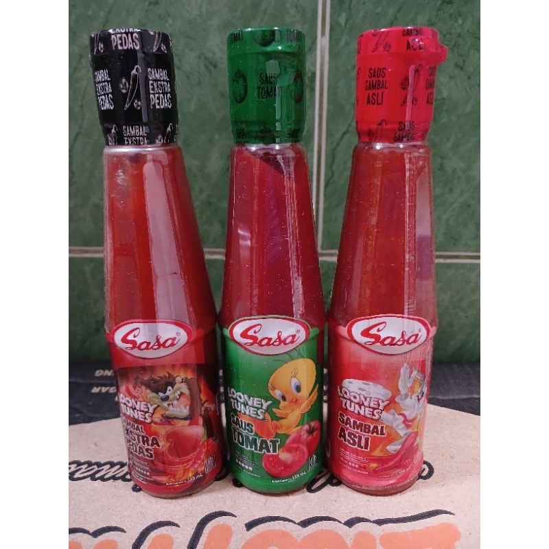 

SAOS SAUS SAUCE SASA BOTOL 135 ML EXTRA PEDAS/TOMAT/ASLI